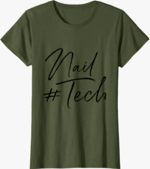 Short Sleeve Nail #Tech